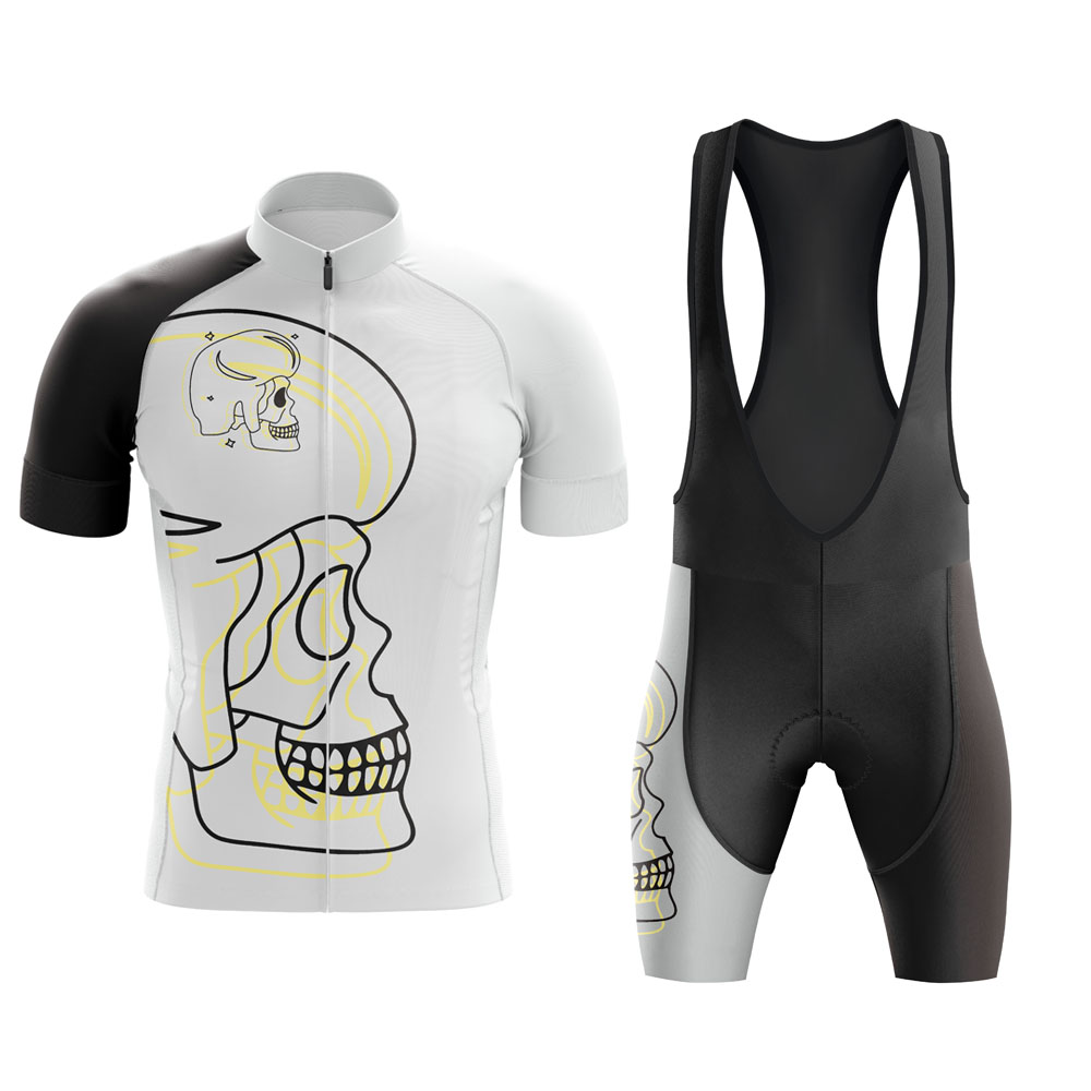 Triathlon Cycling Kit - Ensemble de maillot de cyclisme crâne