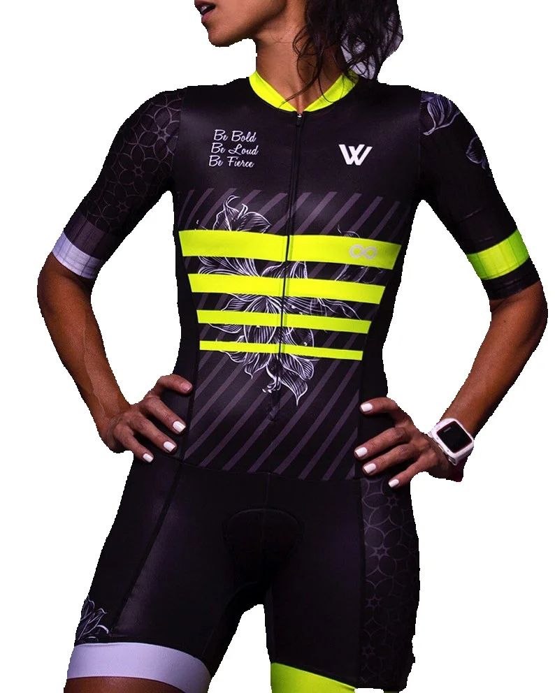 Triathlon Cycling Kit - Femmes Triathlon costume vêtements cyclisme combinaisons
