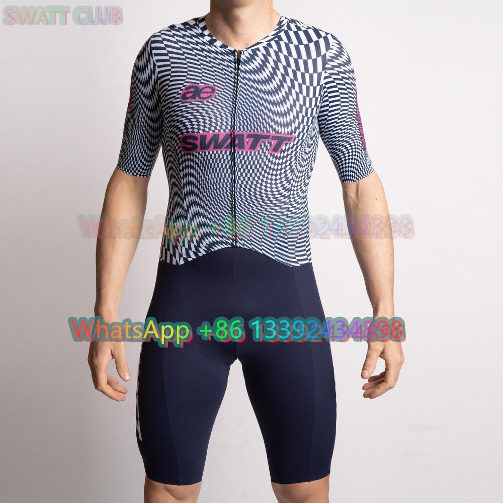 Junior Cycling Gear - SWATT CLUB-Combinaison TriDuvet à vaccage Rapide