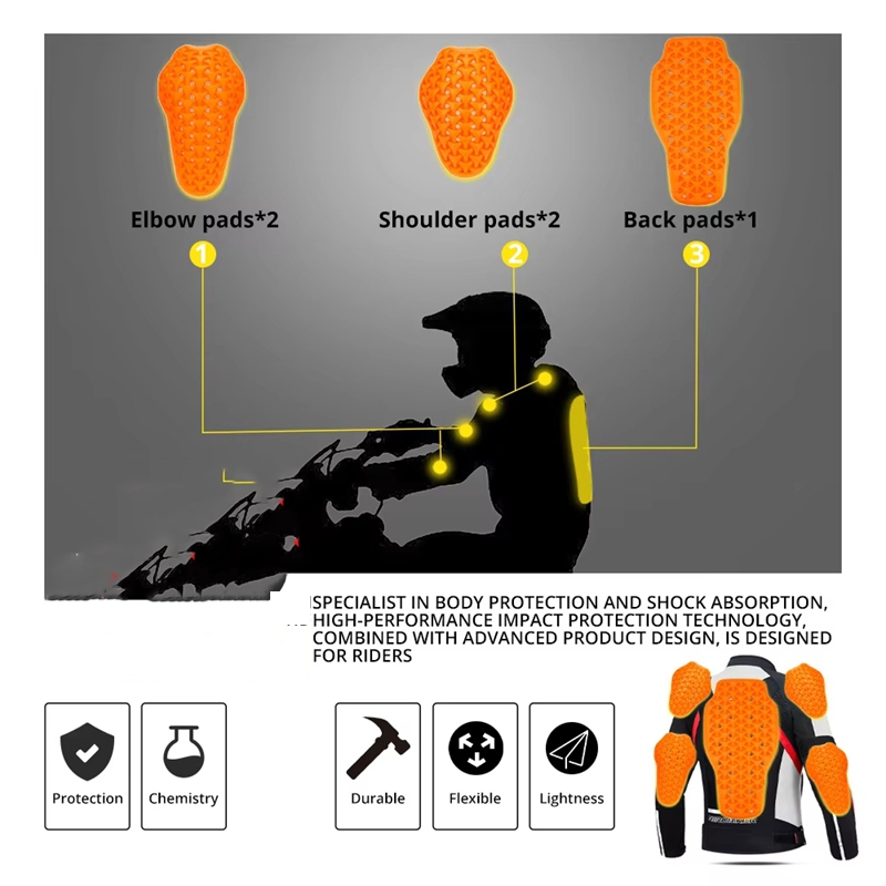Cycling Gear And Equipment - Équipement de cyclisme : protections dorsales,