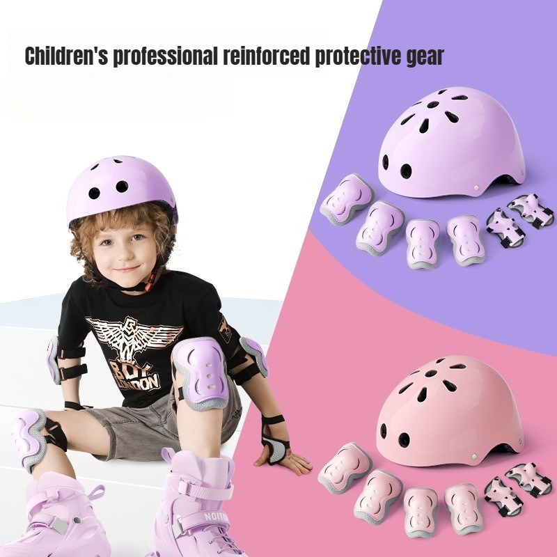 Cycling Protective Gear Kids - Ensemble de 7 pièces pour enfants
