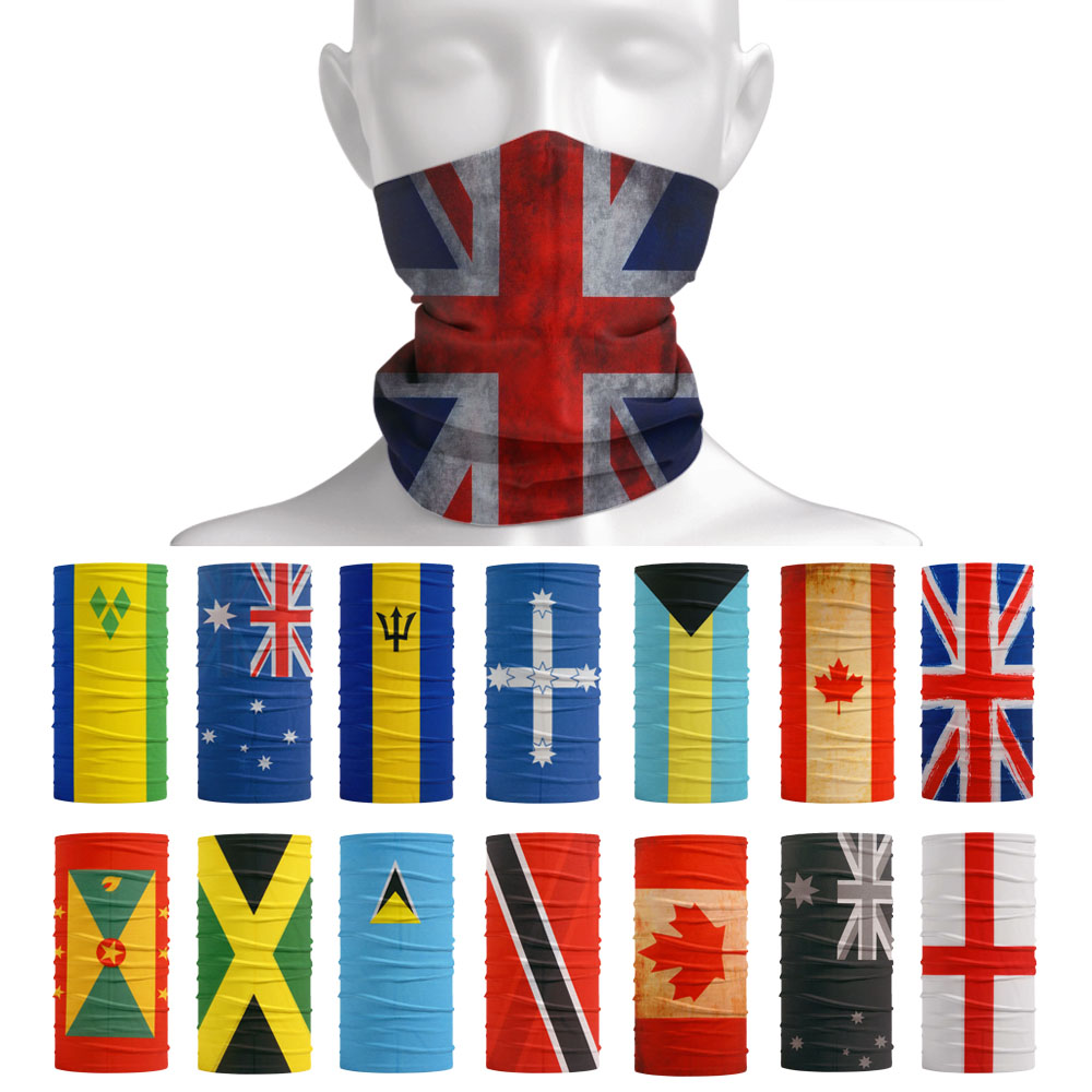 Womens Cycling Gear Uk - Commonwealth of Nations Feel Bandanas Écharpe