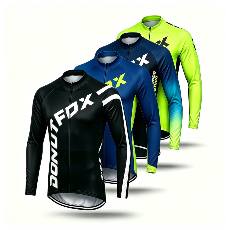 Junior Cycling Gear - Maillot de VTT à manches longues