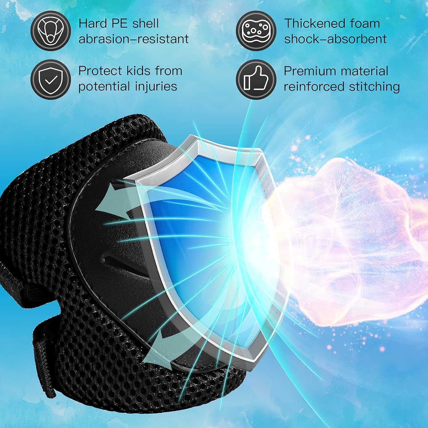 Ensemble d'équipement de prote - Cycling Protective Gear Kids avis et prix
