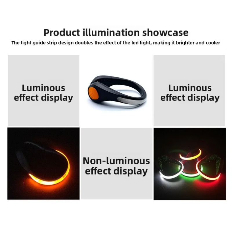 Nouveau clip lumineux pour cha - Cycling Gear And Equipment avis et prix