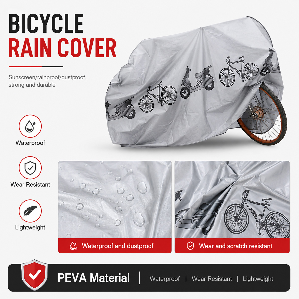 PINMOAP Housse de protection u - Cycling Gear In Rain avis et prix