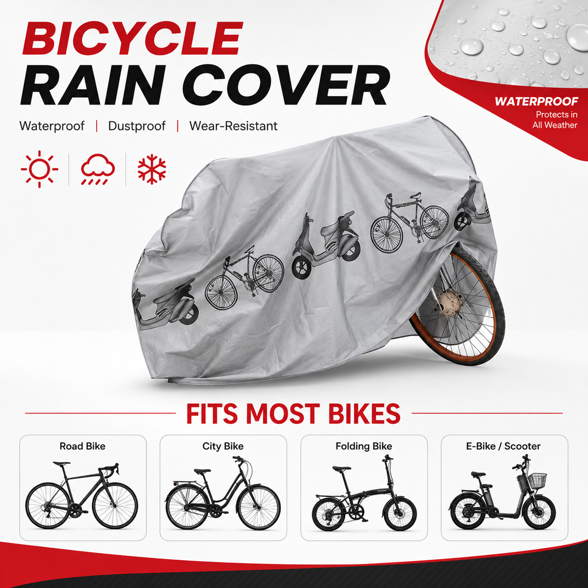 PINMOAP Housse de protection u - Cycling Gear In Rain avis et prix