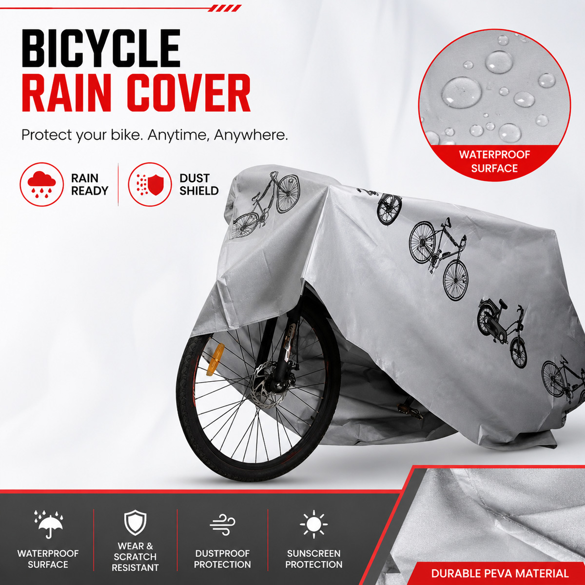 PINMOAP Housse de protection u - Cycling Gear In Rain avis et prix