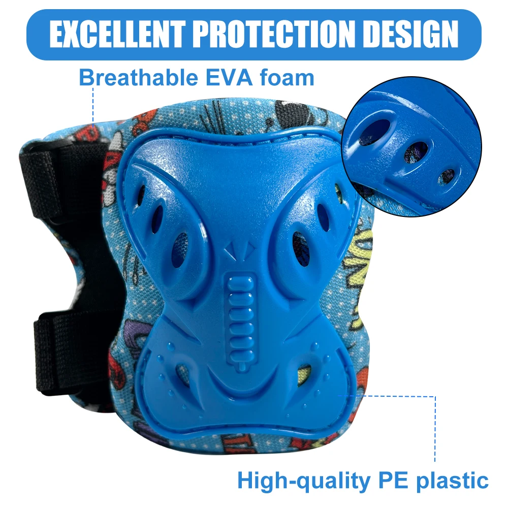 Ensemble de genouillères et co - Cycling Protective Gear Kids avis et prix