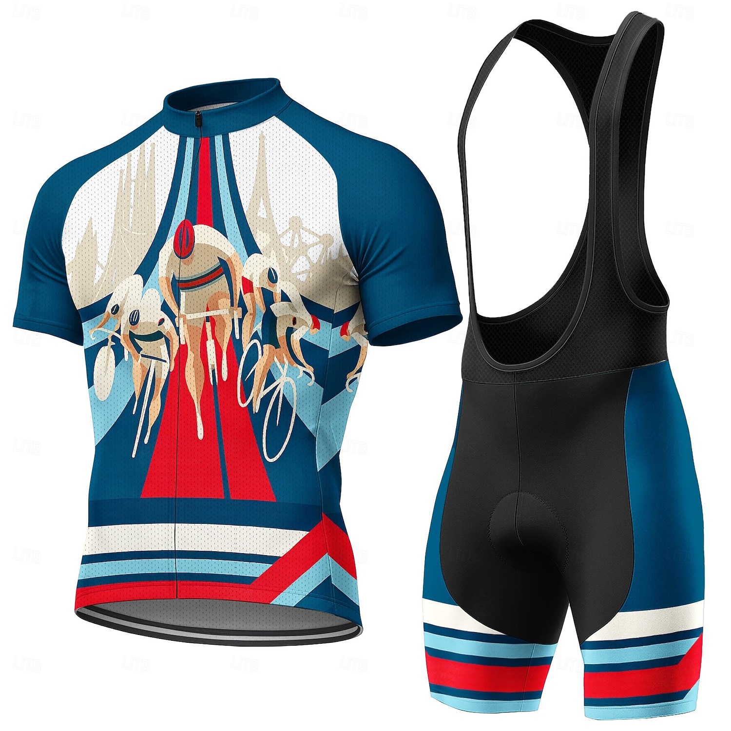 Ensemble de maillot de cyclism - Triathlon Cycling Kit avis et prix