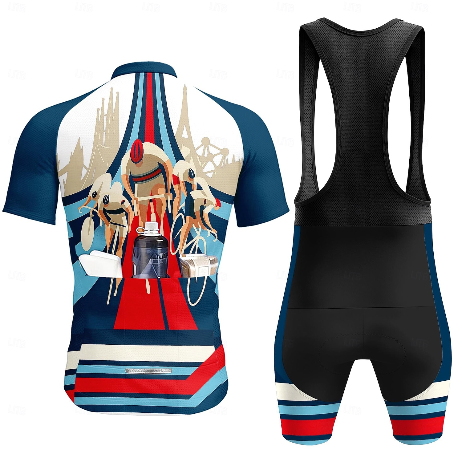 Ensemble de maillot de cyclism - Triathlon Cycling Kit avis et prix